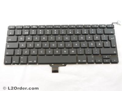 NEW Swedish Keyboard for Apple Macbook Pro 13" A1278 2008