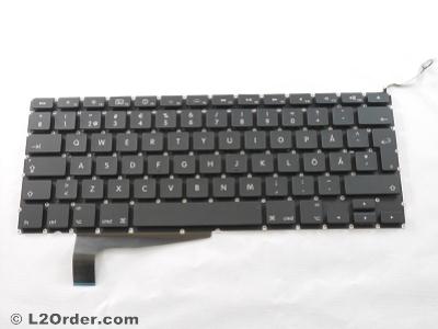 NEW Swedish Keyboard for Apple MacBook Pro 15" A1286 2008