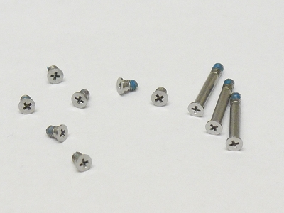 Bottom Back Case Cover Screw Screws Set 10PCs for Apple Unibody MacBook Pro 13" A1278 15" A1286 17" A1297