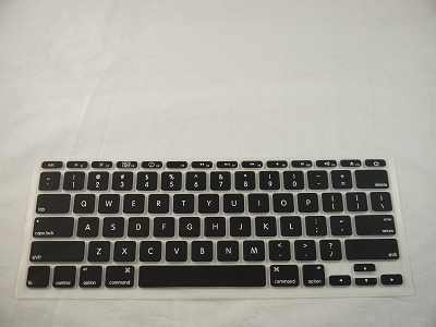 Keyboard Cover Skin 0.1mm M&S Crystal Guard for Apple MacBook Air 11" A1370 2010 2011 Black