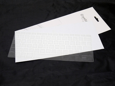 NEW Keyboard Cover Skin For MacBook 13" MacBook Air 13" MacBook Pro 15" 0.1mm M&S Crystal Guard TRANSPARENT