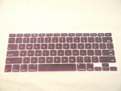 NEW Keyboard Cover Skin For MacBook 13" MacBook Air 13" MacBook Pro 15" 0.1mm M&S Crystal Guard Orchid