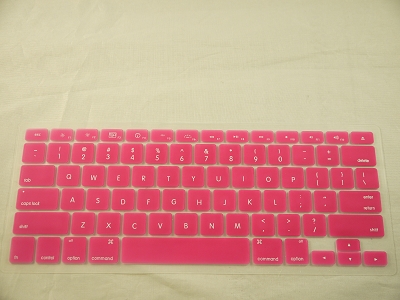 NEW Keyboard Cover Skin For MacBook 13" MacBook Air 13" MacBook Pro 15" 0.1mm M&S Crystal Guard Pink