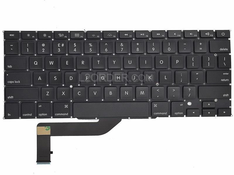 NEW US Keyboard for Apple Macbook Pro 15" A1398 Late 2013 2014 Retina