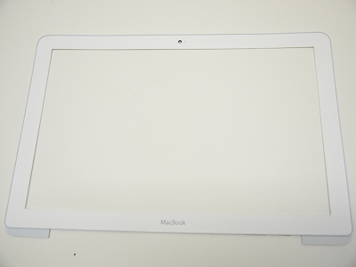 USED White LCD Front Bezel for Apple Macbook 13" A1342 2009 2010