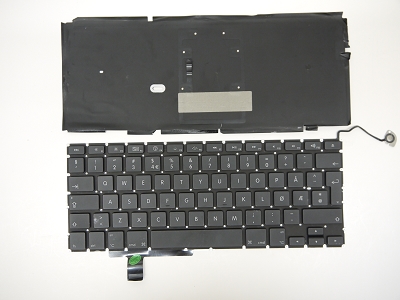 USED Norwegian Keyboard with Backlight for Apple MacBook Pro 17" A1297 2009 2010 2011
