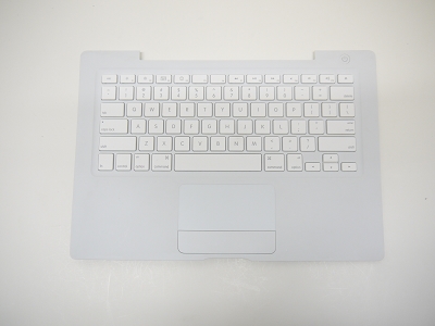 95% NEW White Top Case Palm Rest with US Keyboard and Trackpad Touchpad for Apple MacBook 13" A1181 2008 2009 also Compatible with 2006 2007
