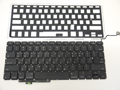 USED Korean Keyboard & Backlit Backlight for Apple Macbook Pro 17" A1297 2009 2010 2011