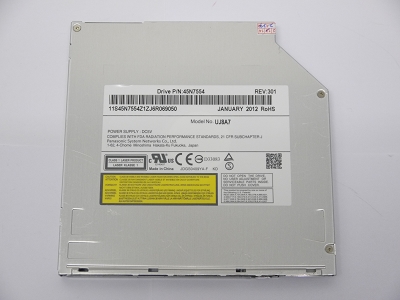 USED 9.5mm SATA DVDROM Superdrive UJ-867A UJ-8A7 678-0584A for Apple MacBook 13" Compatible for A1181 2009