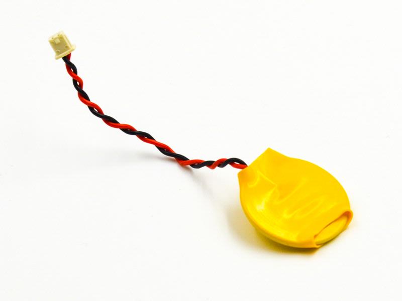 CR2016 CMOS Battery 3V With 60mm Wire and 1.25mm Connector