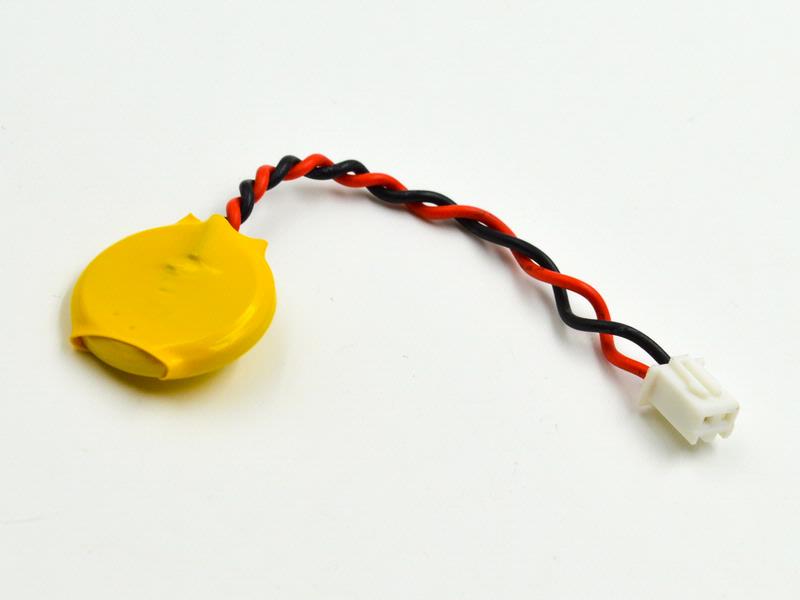 CR2032 CMOS Battery 3V With 80mm Wire and 2.54mm Connector