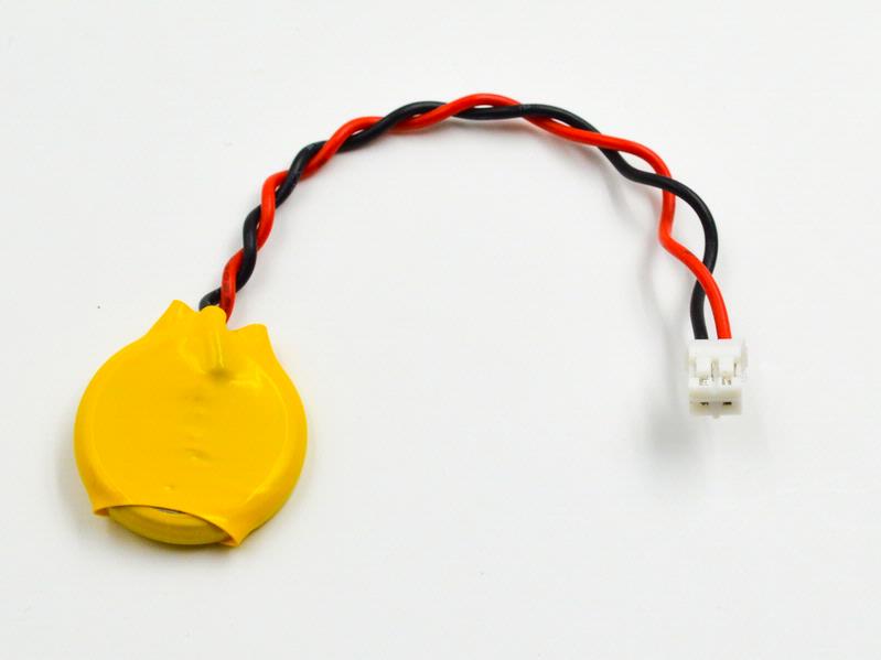 CR2032 CMOS Battery 3V With 100mm Wire and 2.0mm Connector