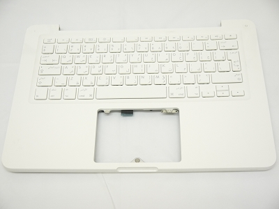 95% NEW Top Case Palm Rest with Arabic Arab Keyboard No Speaker for Apple MacBook 13" A1342 White 2009 2010