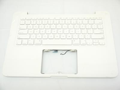 95% NEW Top Case Palm Rest with US Keyboard No Speaker for Apple MacBook 13" A1342 White 2009 2010