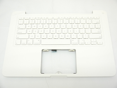 85% NEW Top Case Palm Rest with US Keyboard No Speaker for Apple MacBook 13" A1342 White 2009 2010