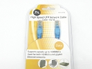 High Speed UTP Ethernet Network Cable Cat5e RJ-45 with Blue Skin 7ft.