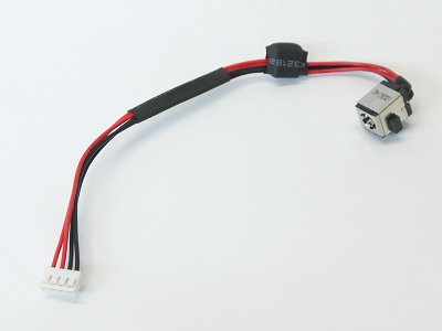 Toshiba Satellite DC POWER JACK SOCKET WITH CABLE CHARGING PORT