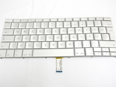 99% NEW Silver Spanish Keyboard Backlit Backlight for Apple Macbook Pro 15" A1260 2008 US Model Compatible