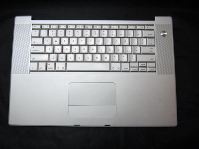 90% NEW Keyboard Top Case Palm Rest with Trackpad and Trackpad Cable for Apple MacBook Pro 15" A1226 2007
