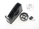 2 in 1 Size Small / Large One Hand Packing Heavy Duty Tape Cutter Dispenser