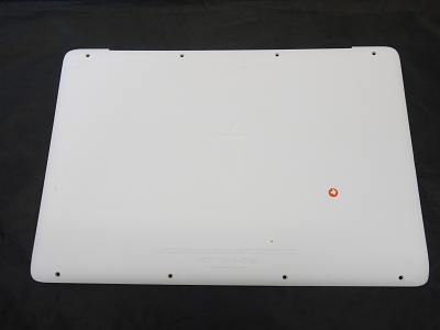 Grade C White Back Bottom Case Cover 604-1033 for Apple Macbook 13" A1342 2009 2010