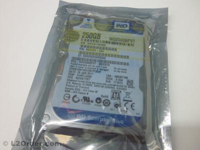 Western Digital 250GB 2.5" Laptop SATA Hard Drive