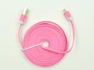 10FT Light Pink Micro USB to USB 2.0 Charging Charger Sync Data Cable Cord for Samsung Galaxy Kindle Fire Nexus LG HTC Smartphone Tablet