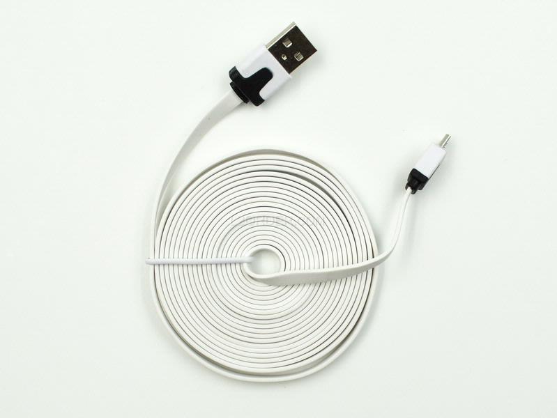 10FT White Micro USB to USB 2.0 Charging Charger Sync Data Cable Cord for Samsung Galaxy Kindle Fire Nexus LG HTC Smartphone Tablet