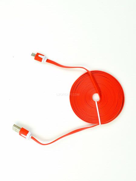 10FT Red Micro USB to USB 2.0 Charging Charger Sync Data Cable Cord for Samsung Galaxy Kindle Fire Nexus LG HTC Smartphone Tablet