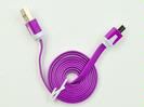 3FT Purple Micro USB to USB 2.0 Charging Charger Sync Data Cable Cord for Samsung Galaxy Kindle Fire Nexus LG HTC Smartphone Tablet