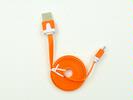 3FT Orange Micro USB to USB 2.0 Charging Charger Sync Data Cable Cord for Samsung Galaxy Kindle Fire Nexus LG HTC Smartphone Tablet
