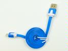 3FT Light Blue Micro USB to USB 2.0 Charging Charger Sync Data Cable Cord for Samsung Galaxy Kindle Fire Nexus LG HTC Smartphone Tablet