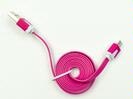 3FT Pink Purple Micro USB to USB 2.0 Charging Charger Sync Data Cable Cord for Samsung Galaxy Kindle Fire Nexus LG HTC Smartphone Tablet