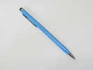 2in1 Light Blue Capacitive Touch Screen Stylus with Ball Point Pen For iPhone iPad ipod Touch