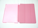 Pink Slim Smart Magnetic PU Leather Cover Case Sleep Wake with Stand for Apple iPad Air