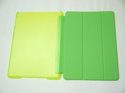 Green Slim Smart Magnetic PU Leather Cover Case Sleep Wake with Stand for Apple iPad Air