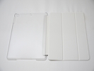 White Slim Smart Magnetic PU Leather Cover Case Sleep Wake with Stand for Apple iPad Air
