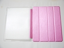 Shining Pink Slim Smart Magnetic Cover Case Sleep Wake with Stand for Apple iPad 2 3 4
