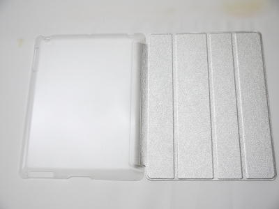 Sliver Slim Smart Magnetic Cover Case Sleep Wake with Stand for Apple iPad 2 3 4