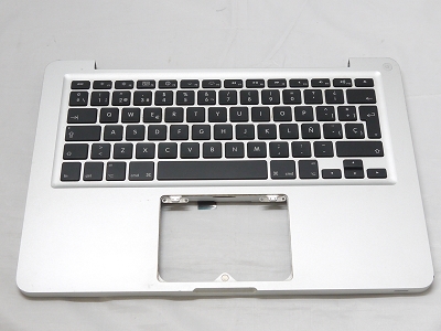 Grade B Top Case Palm Rest Spanish Keyboard without Trackpad for Apple Macbook Pro 13" A1278 2009 2010