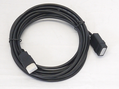 15FT HDMI Extension Cable with Ethernet Gold Plated (Male to Female)