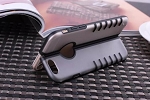 Foldable Black Premium Thin TPU Skin Case Matte Cover for 4.7&quot; iPhone 6