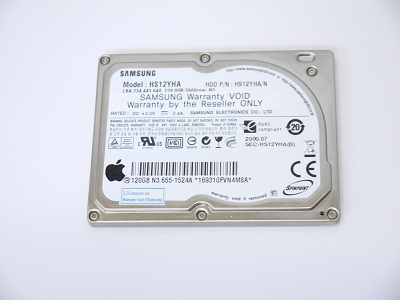 Apple Macbook Air 13" A1237 1.8" 120GB IDE Hard Drive 3600RPM HS12YHA