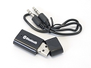 Black Bluetooth Music Streaming 3.5mm Stereo Home Car Wireless Audio Receiver Adapter