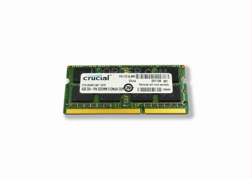 4GB 1066Mhz DDR3 RAM Memory PC3-8500S-7-10-F2 for MacBook PC Laptop
