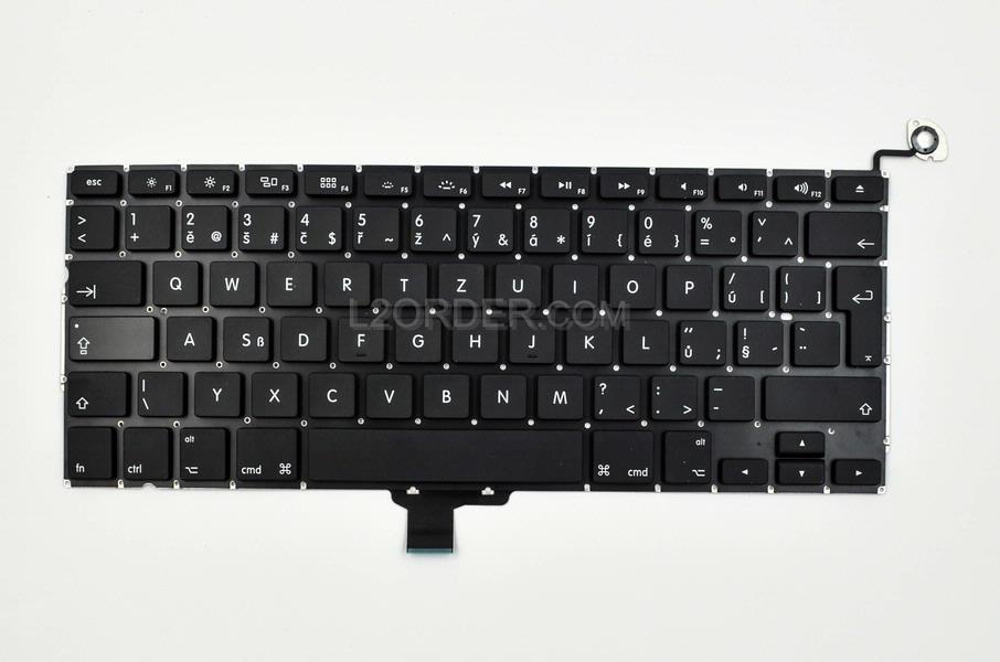 NEW Czech Keyboard for Apple Macbook Pro 13" A1278 2009 2010 2011 2012