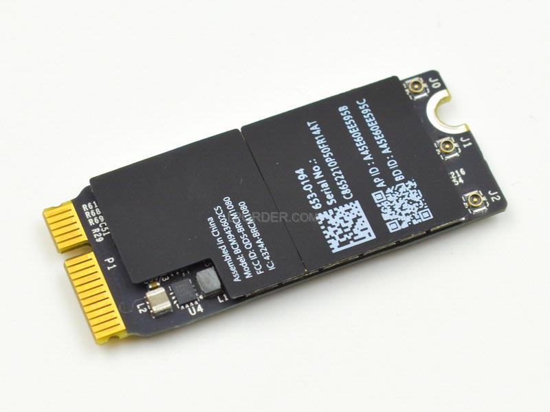 WiFi Bluetooth Airport Card 653-0194 BCM943602CS for Apple Macbook Pro 13" A1502 15" A1398 2015 Retina