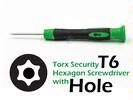 New Torx Security T6 Hexagon Screwdriver with Hole for MacBook Pro A1278 A1286 A1297 Logic Board Mac Mini 2014