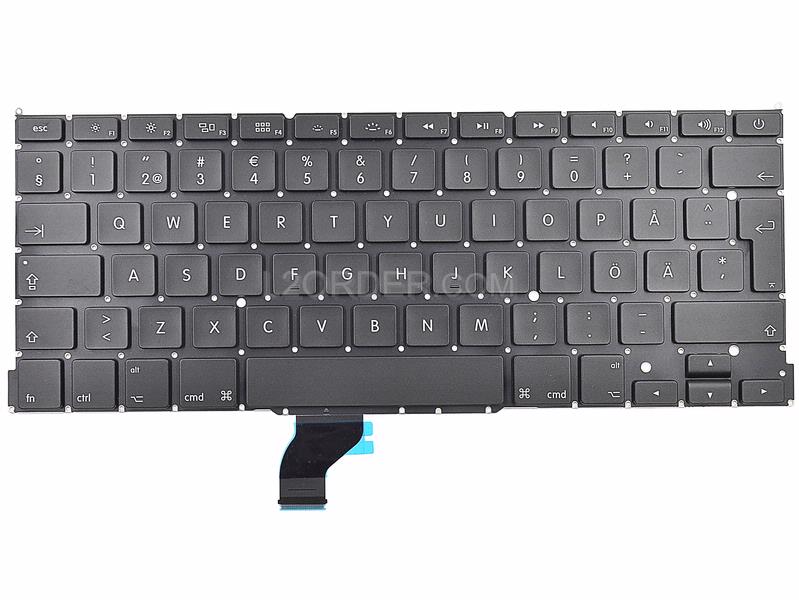 NEW Swedish Keyboard for Apple Macbook Pro A1502 13" 2013 2014 2015 Retina