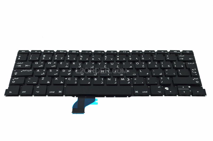 NEW Arabic Keyboard for Apple Macbook Pro A1502 13" 2013 2014 2015 Retina
